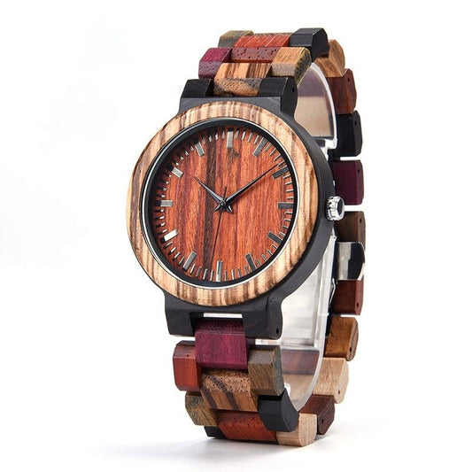 DODO DEER Colorful Wood Watch